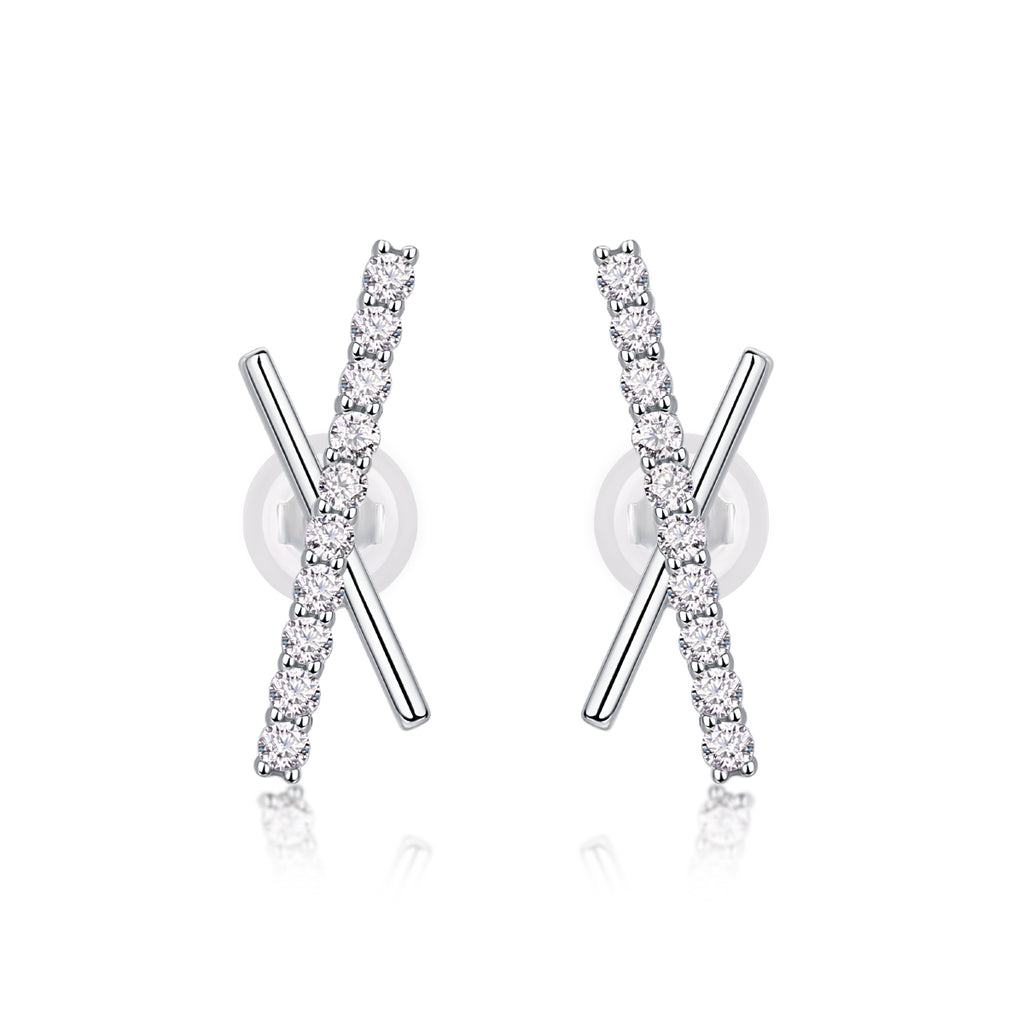 Crossed Bar Studs