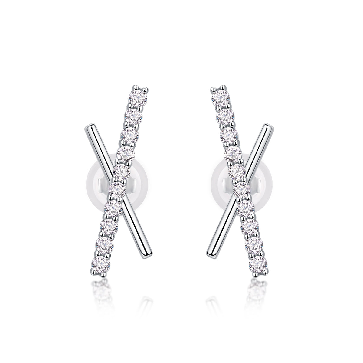 Crossed Bar Studs