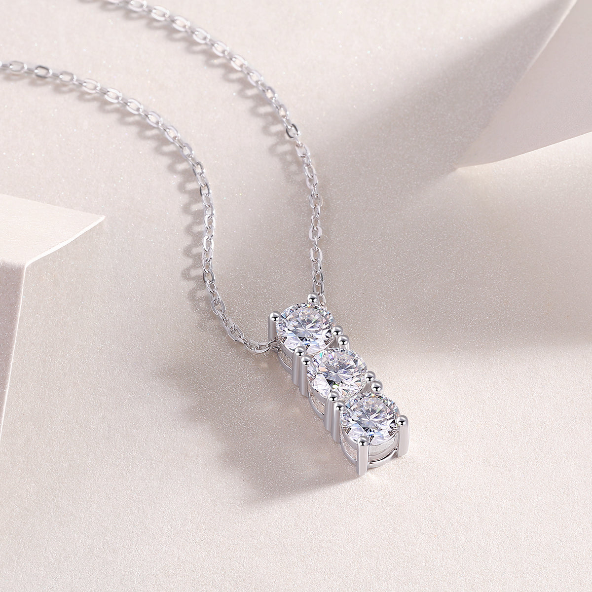Round Solitaire Pendant