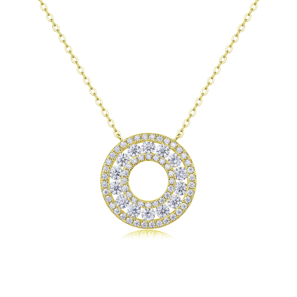 Reciprocal Two-Tone Pendant