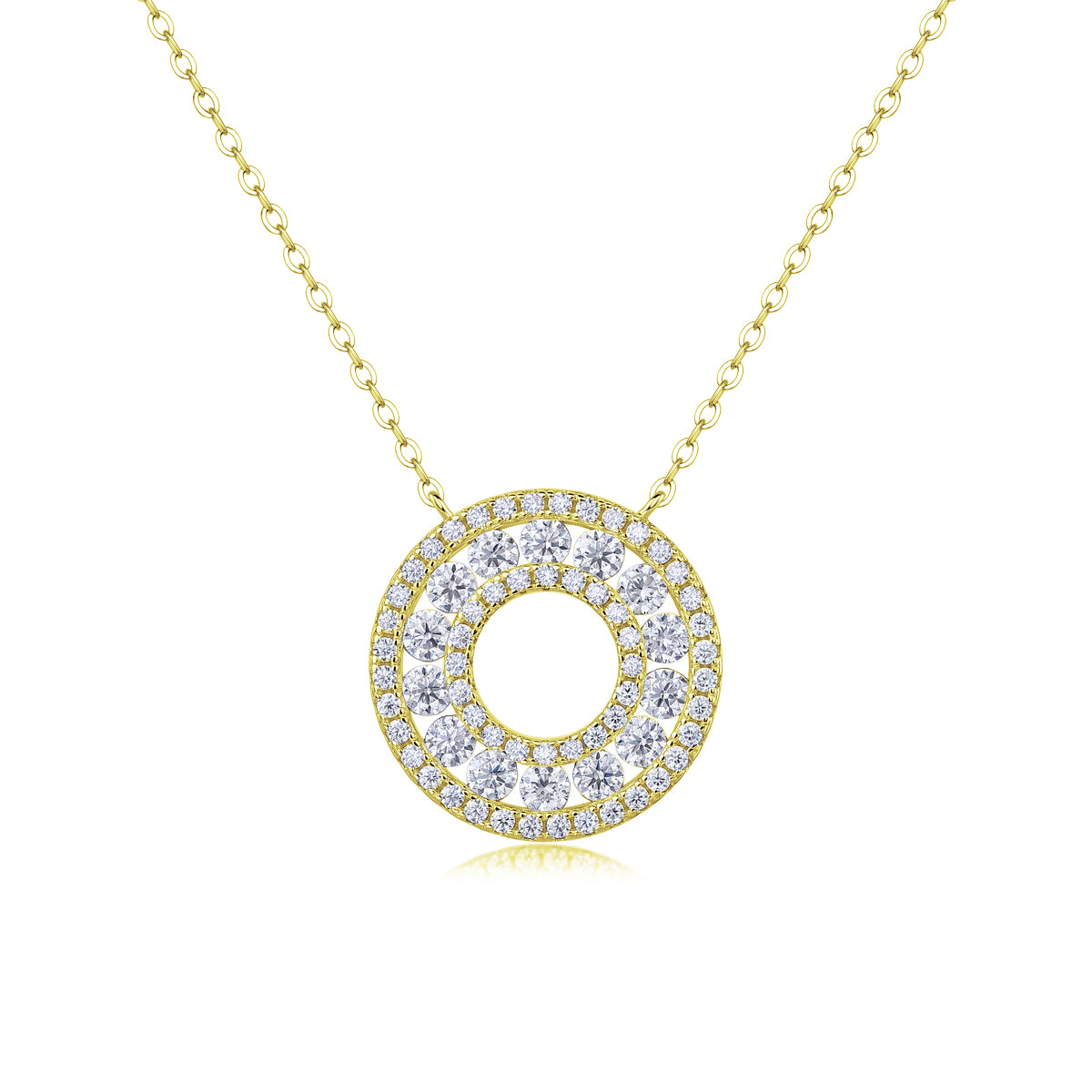 Reciprocal Two-Tone Pendant