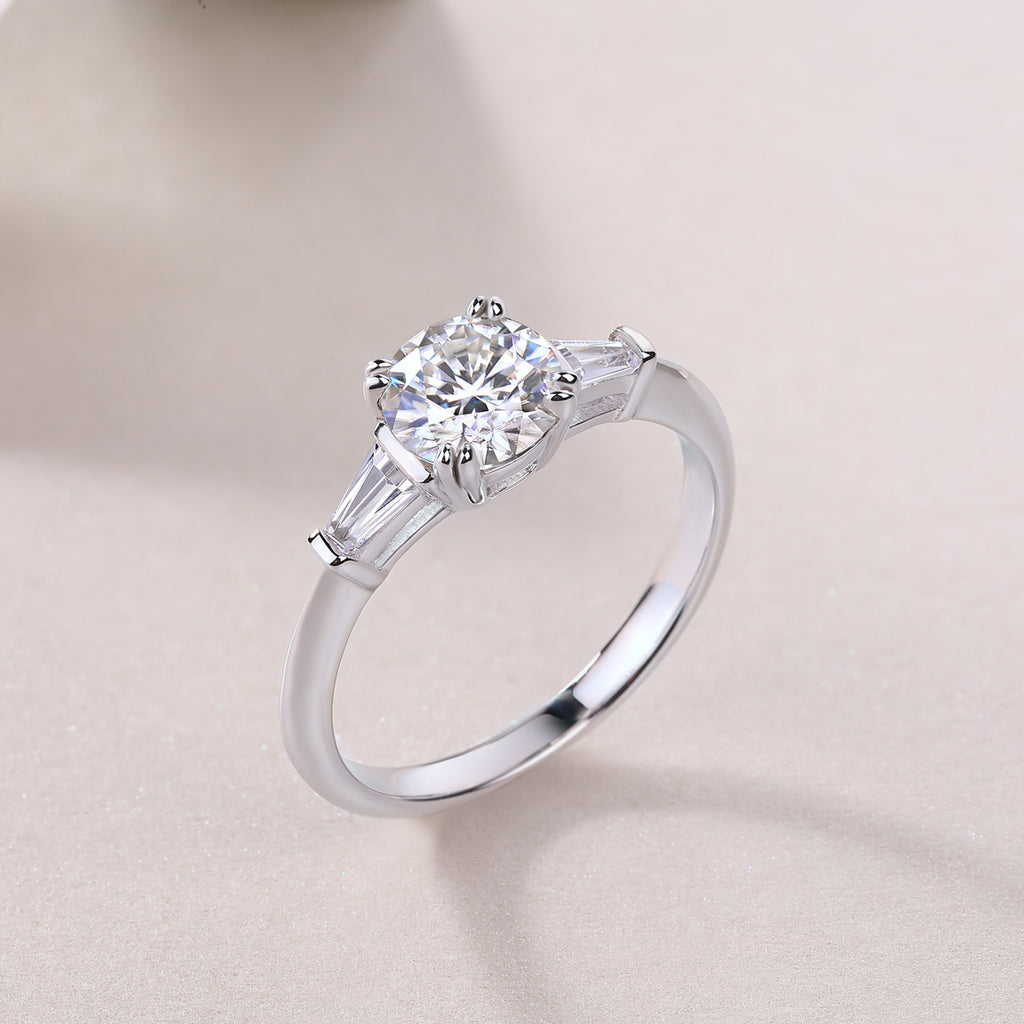 Tapered Baguette Solitaire