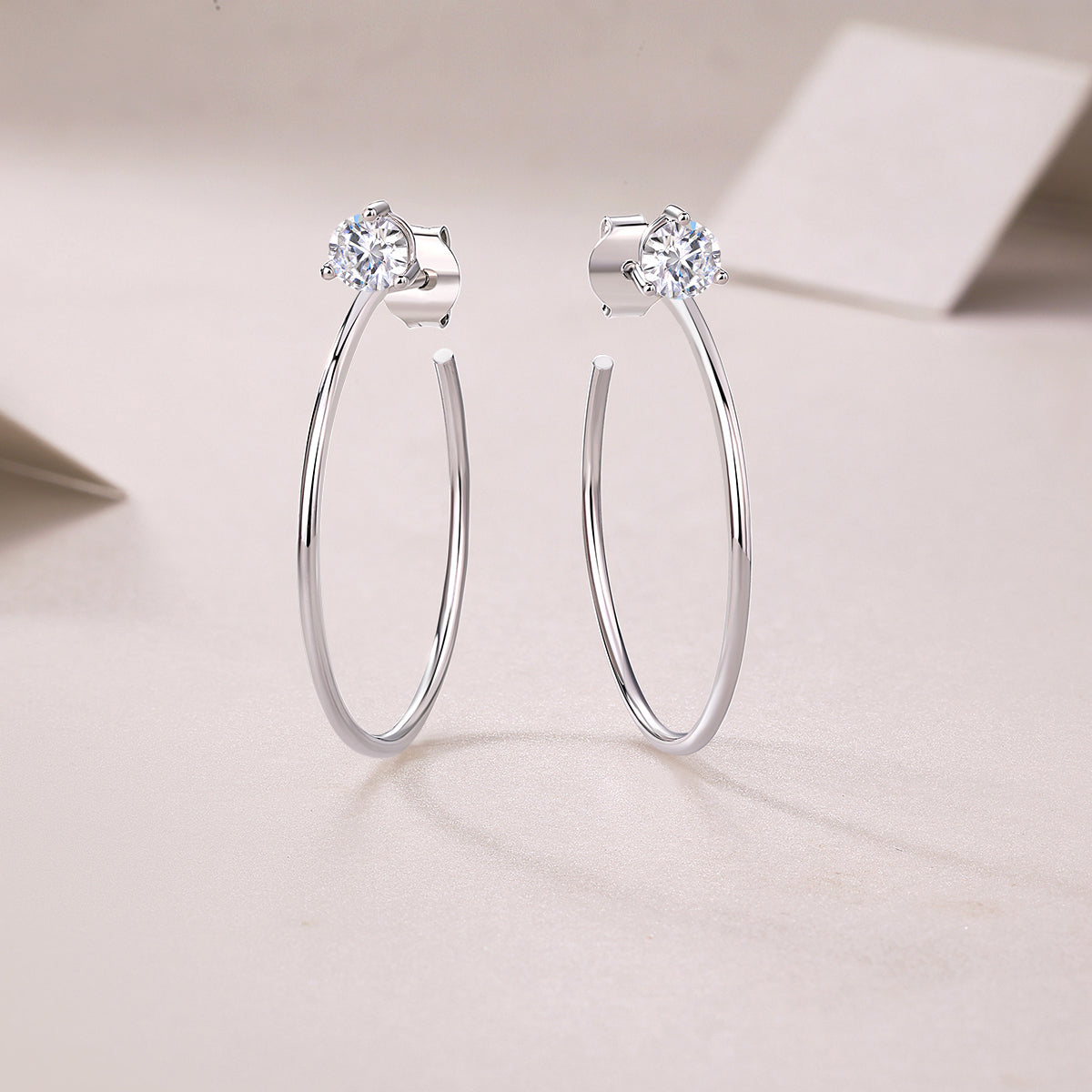 Open Arc Earrings
