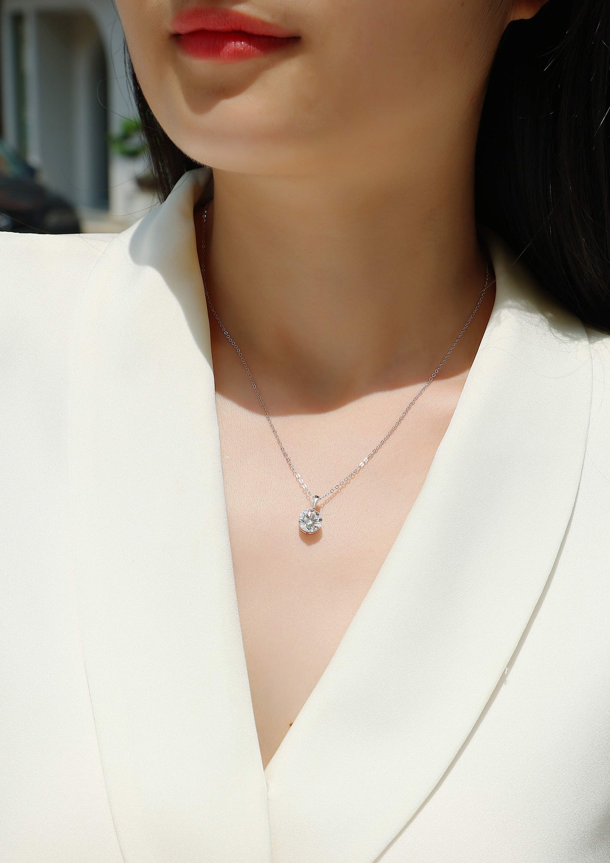 Star Solitaire Pendant