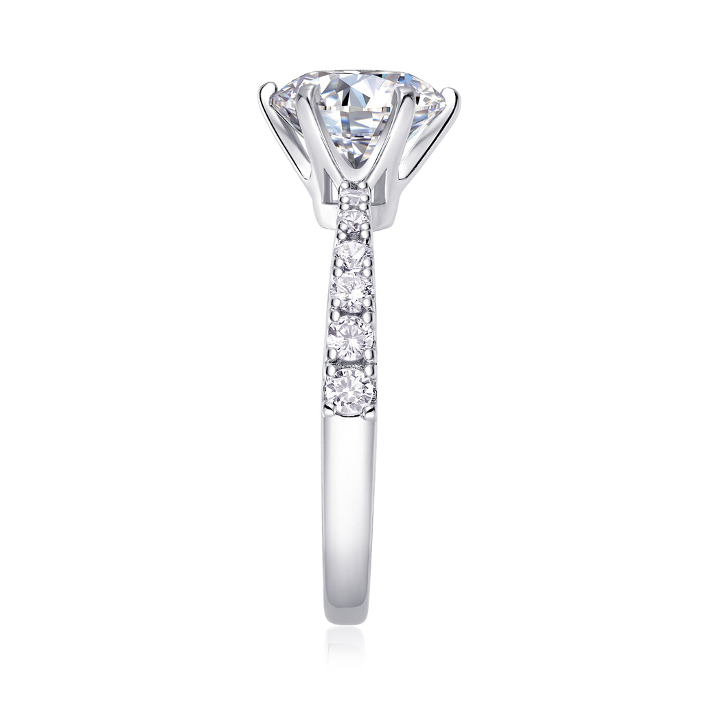 Two-Carat Twin Stone Ring