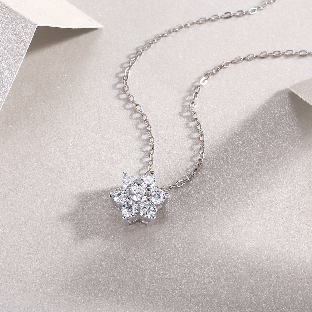 Fluttering Snowflake Pendant