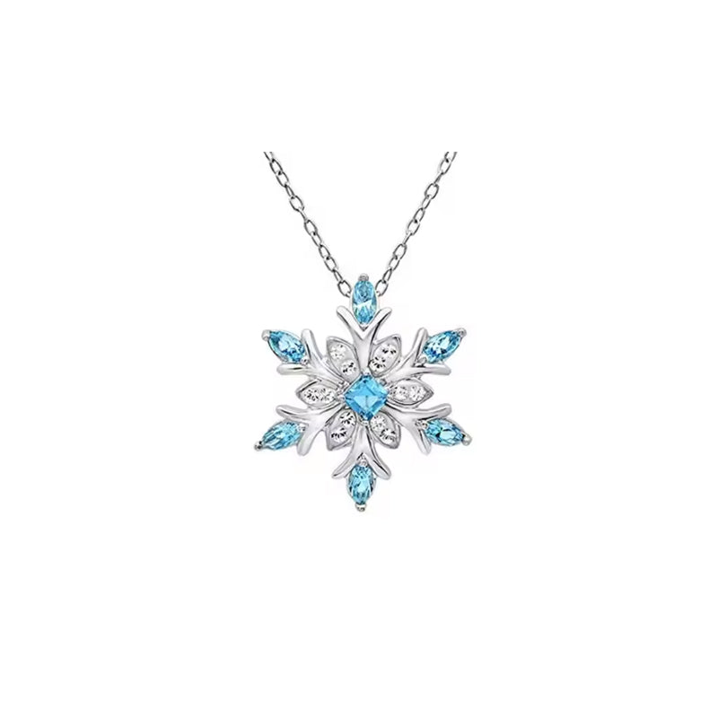 Snowflake Crystal Pendant
