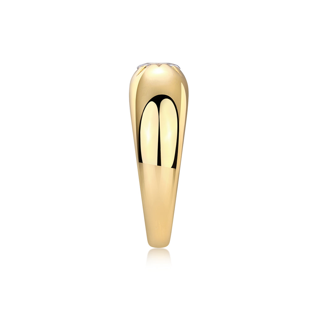 Eight-Prong Radiance Ring