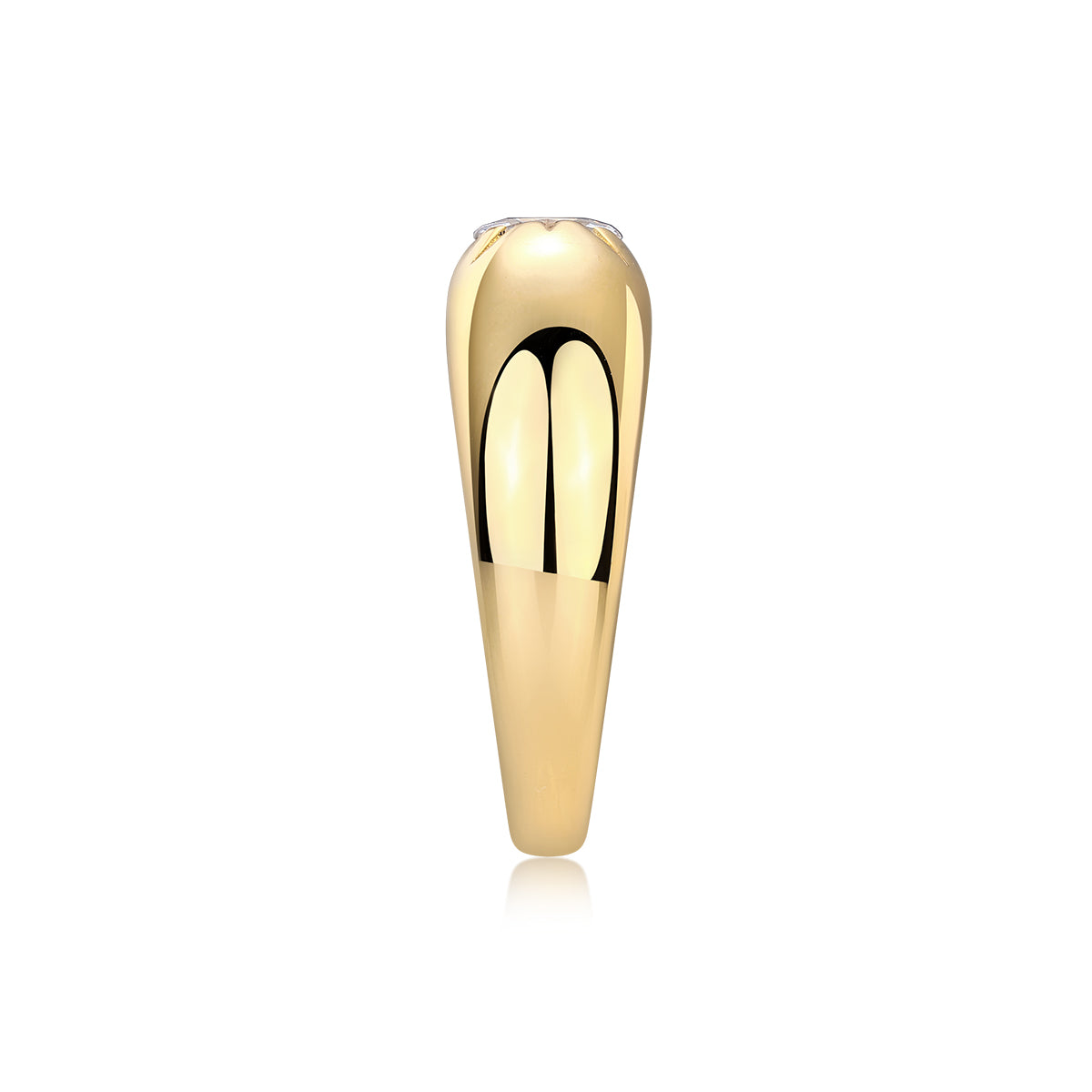 Eight-Prong Radiance Ring