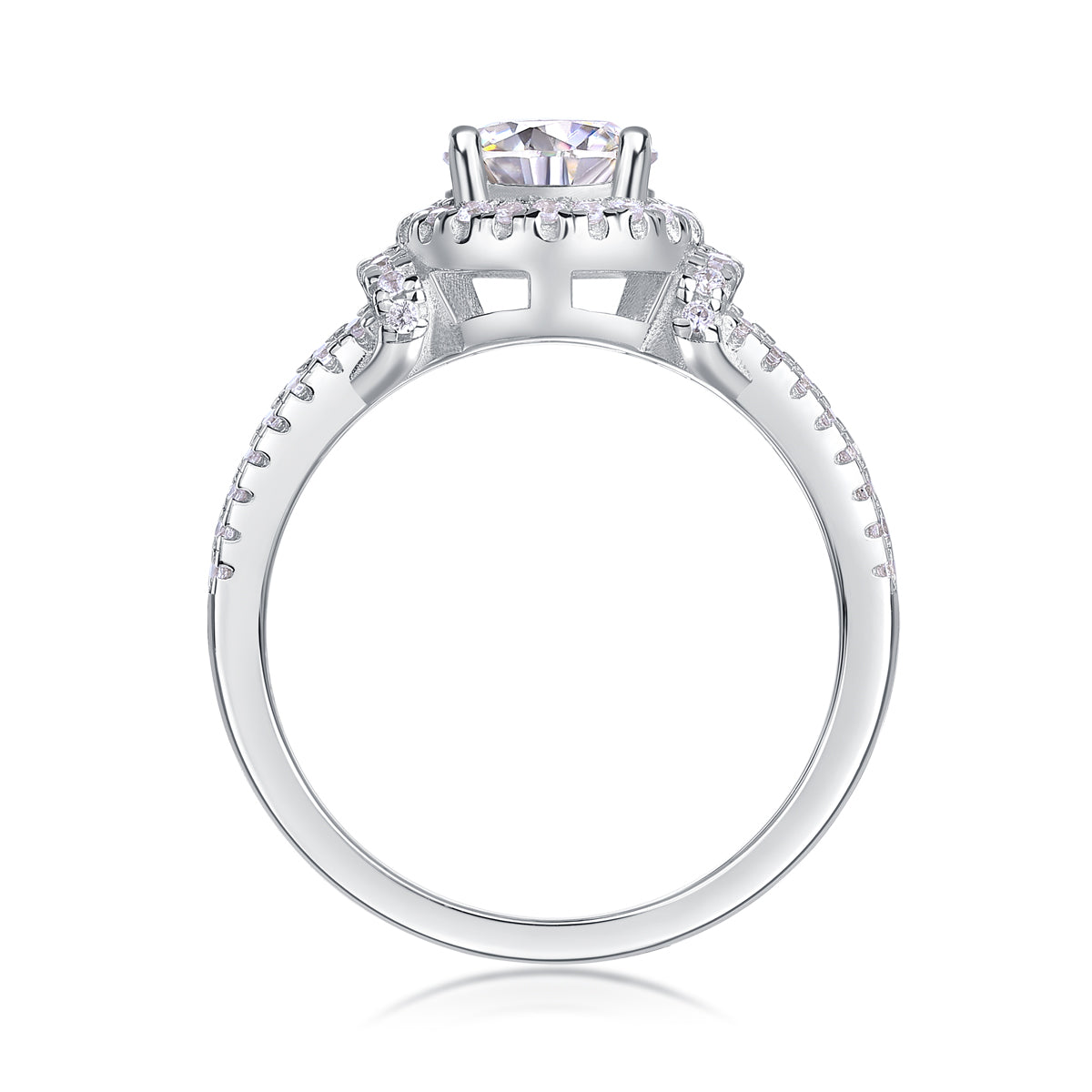 One-Carat Solitaire Band