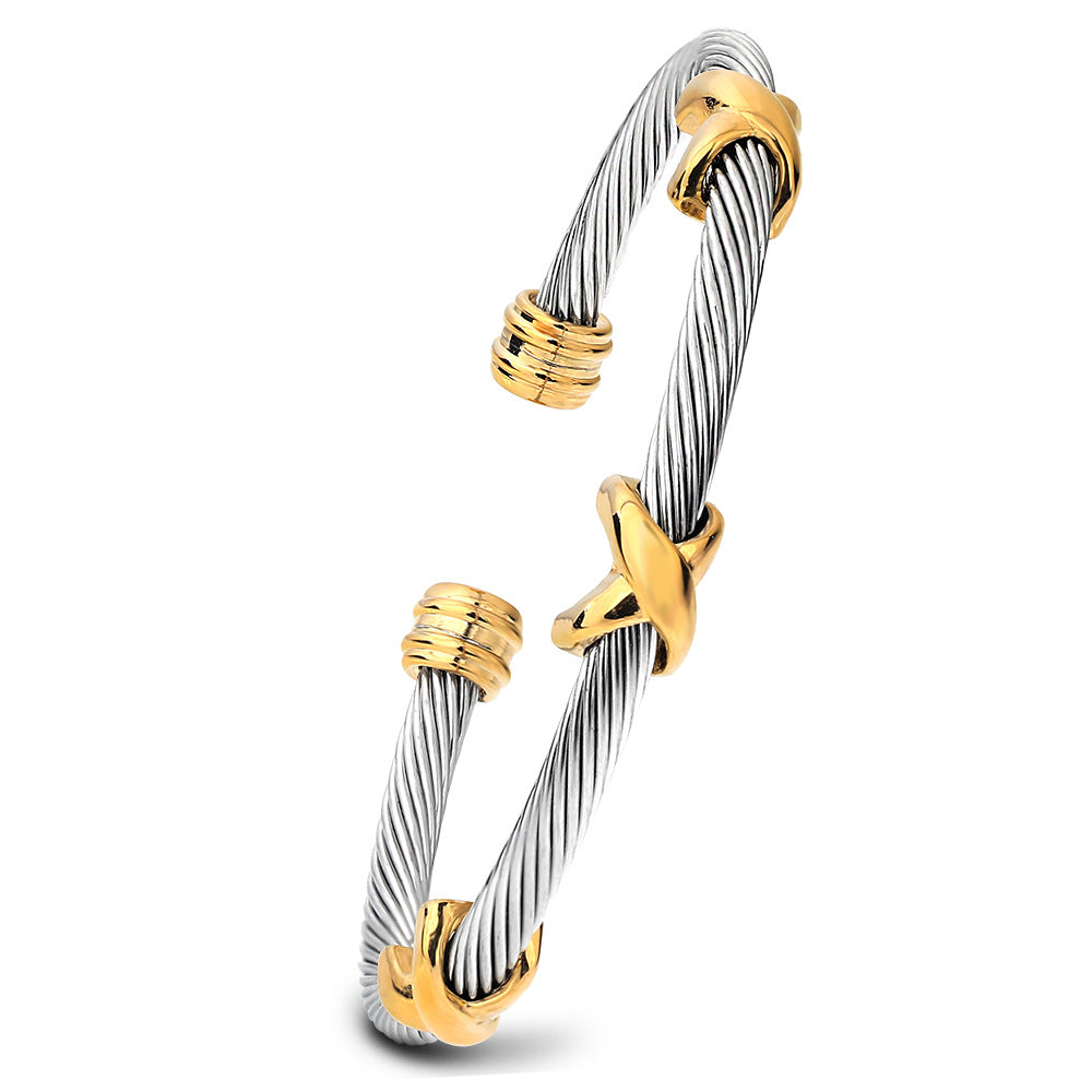 Cable Twist Cuff