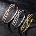 Crossover Pavé Bangle