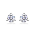 Solitaire Moissanite Studs