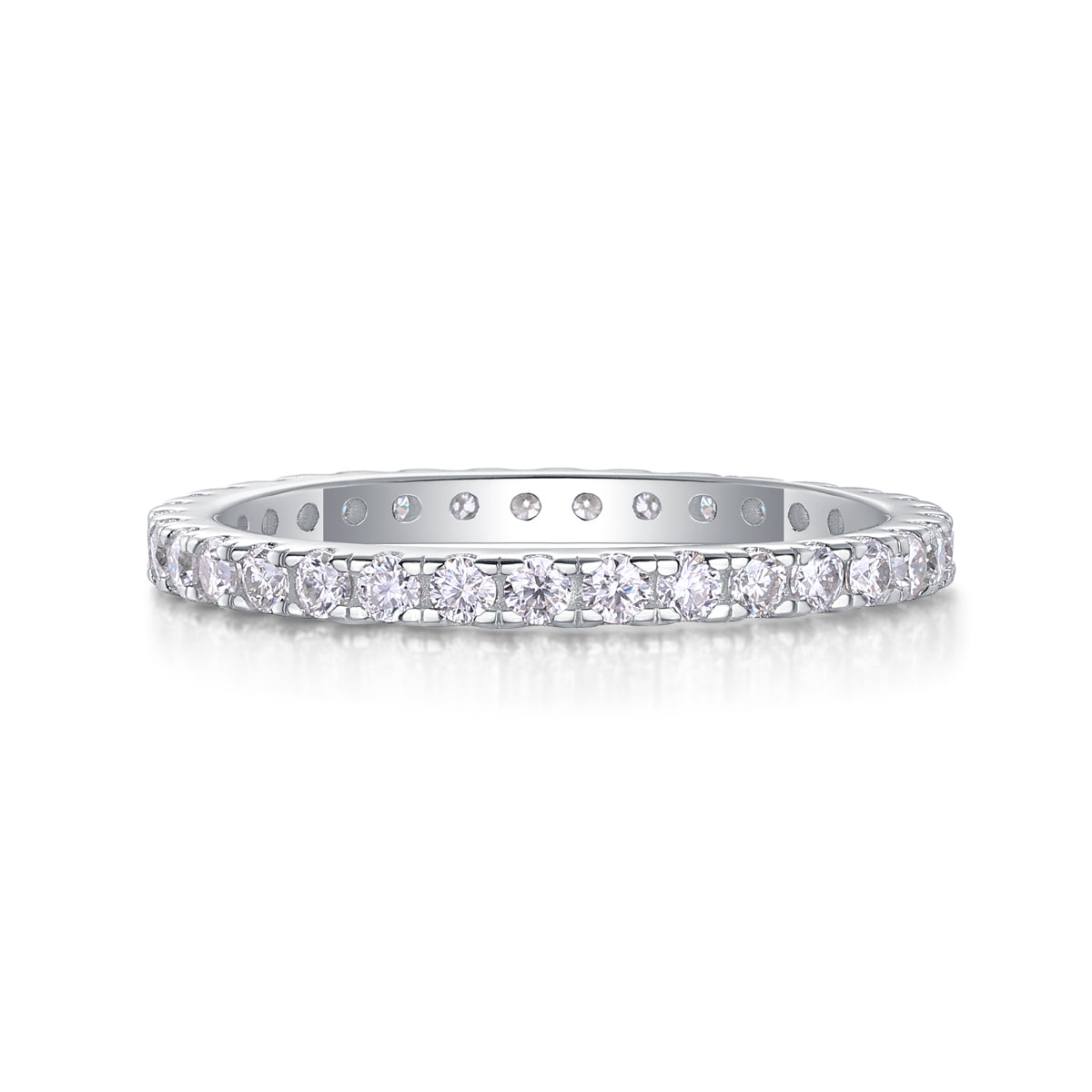 Single Row Pavé Ring