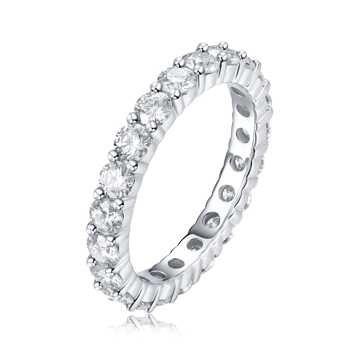 Eternity Band — Large Stones