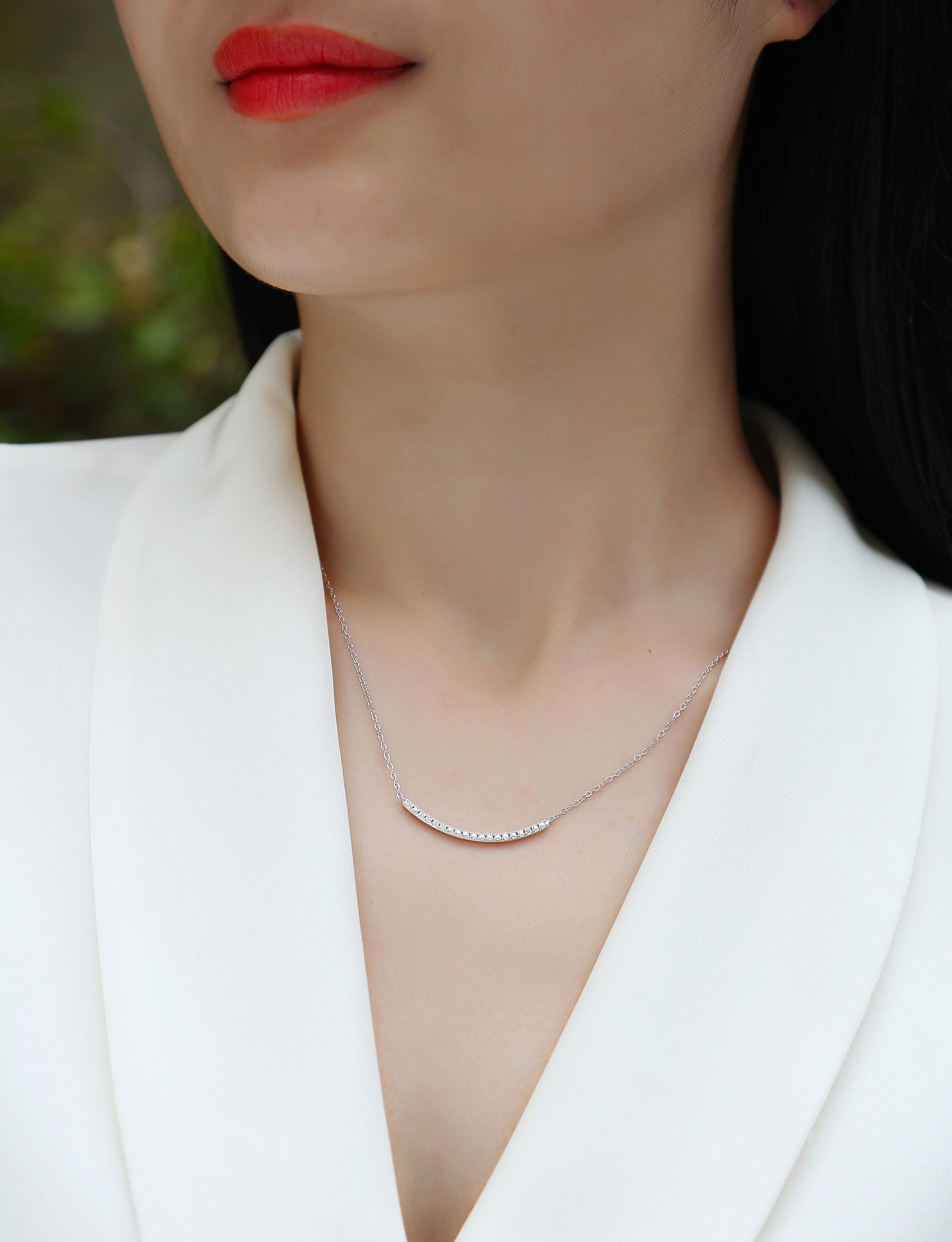Wave Bar Necklace