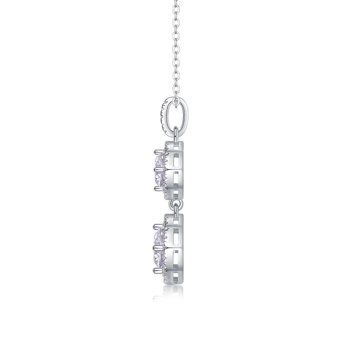 Double Halo Pendant