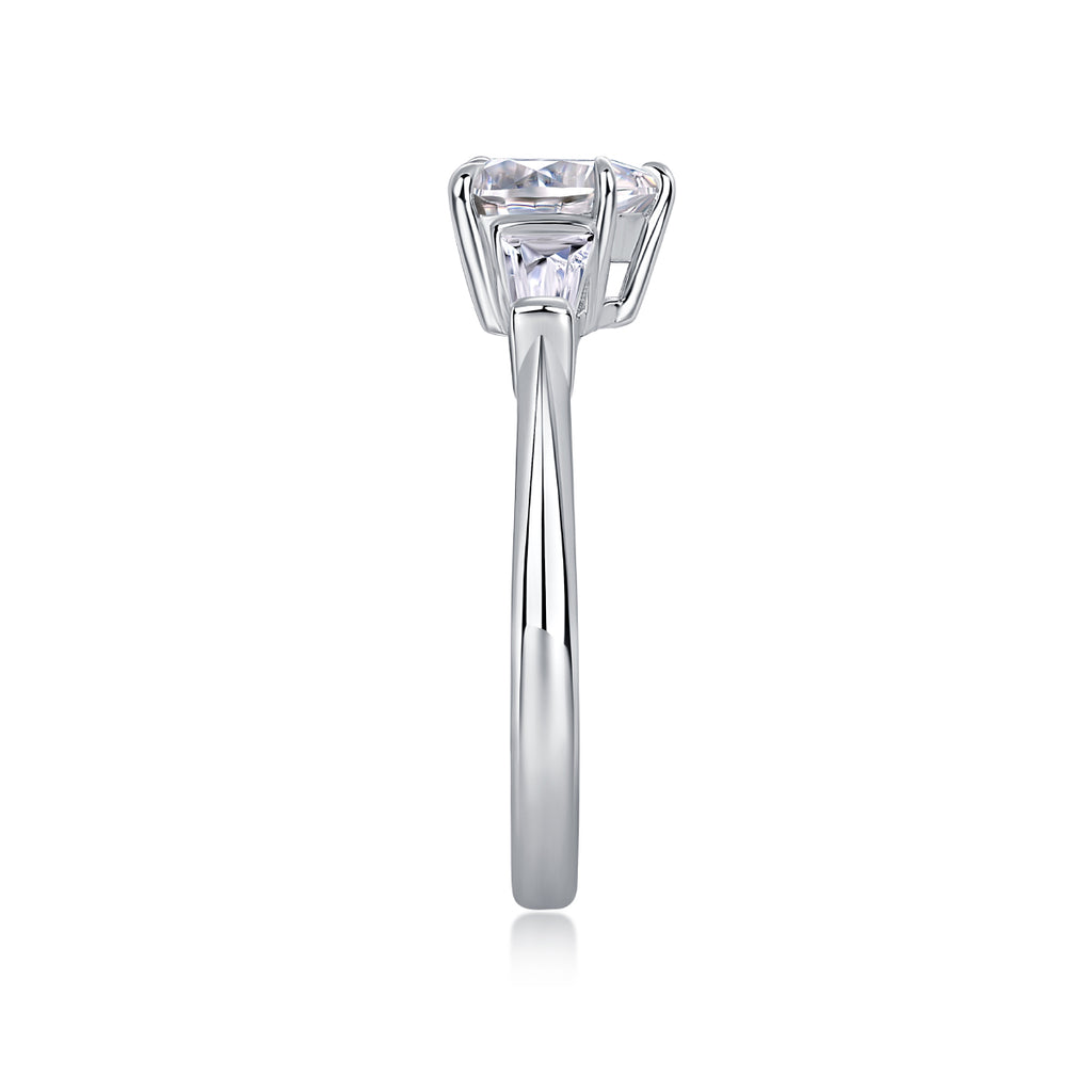 Heart-Cut Ring