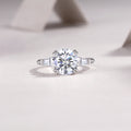 Step Solitaire Ring