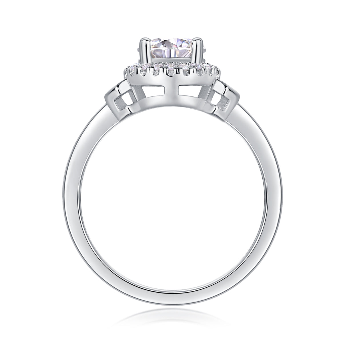 Cathedral Halo Ring