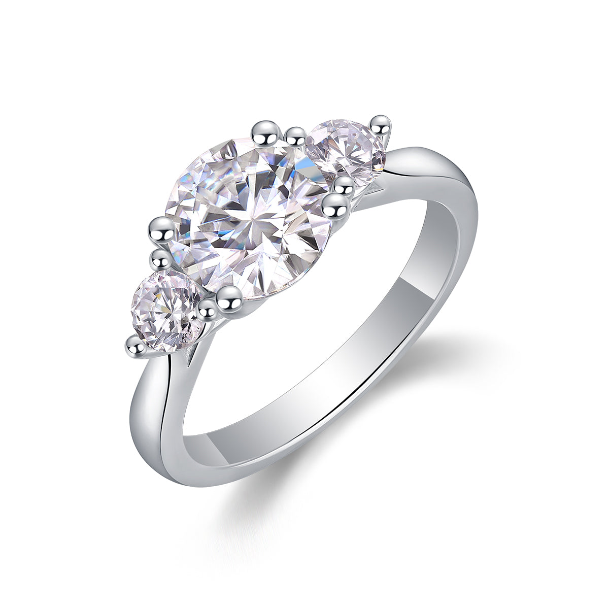 Three Worlds Solitaire Ring