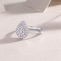 Pear Pavé Ring