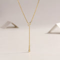 Gold Y Lariat