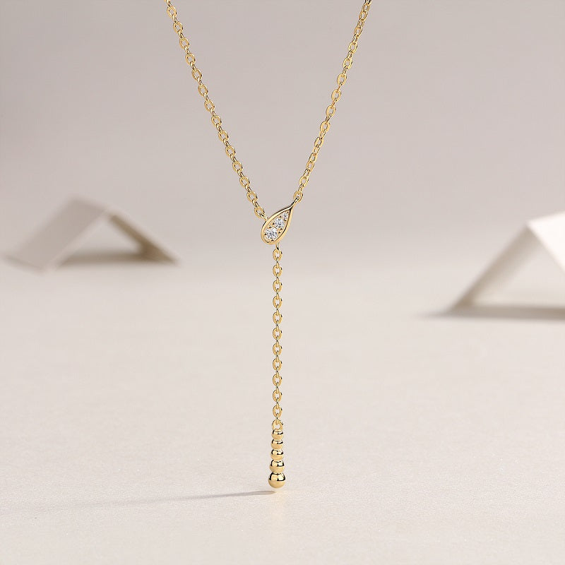 Gold Y Lariat