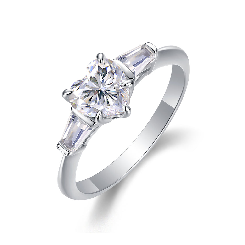 Heart-Cut Ring