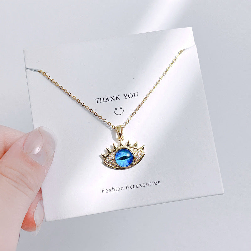 Evil Eye Hamsa Pendant