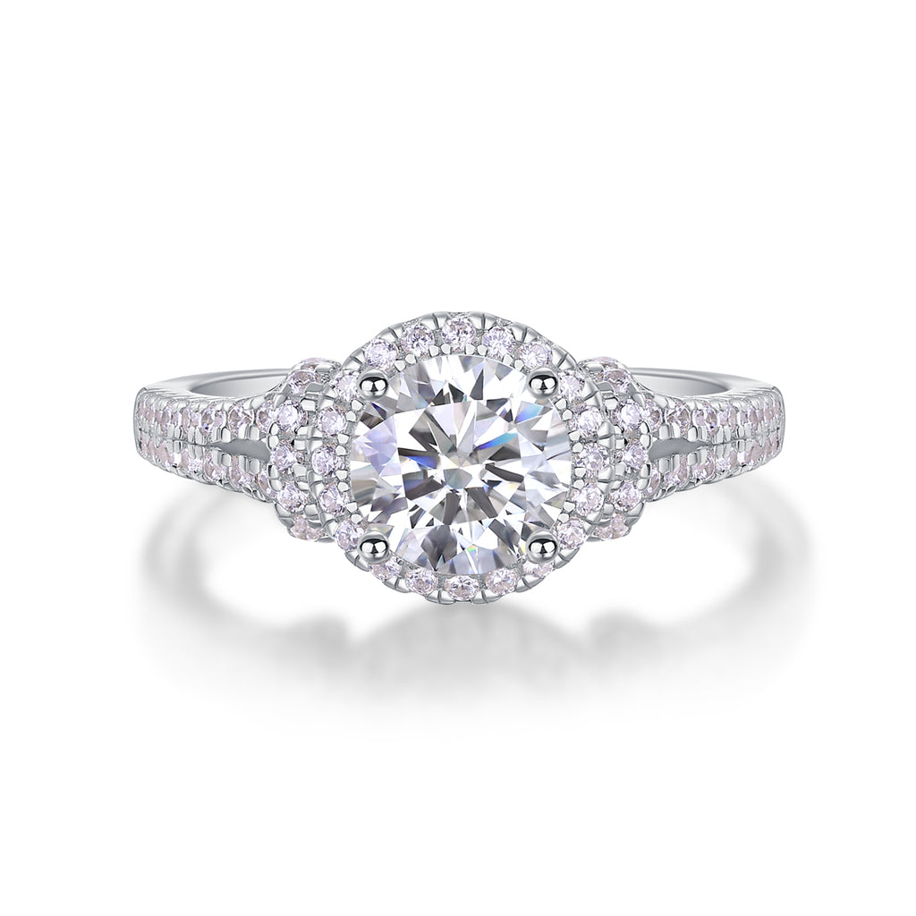 One-Carat Solitaire Band