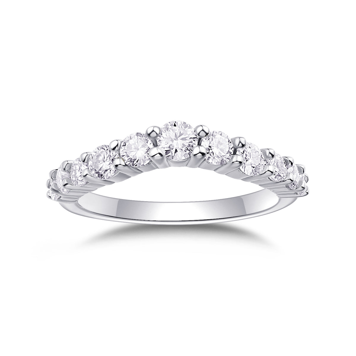 Crown Pavé Band