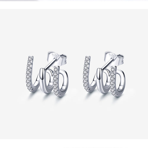 Aria Triple-Line Studs