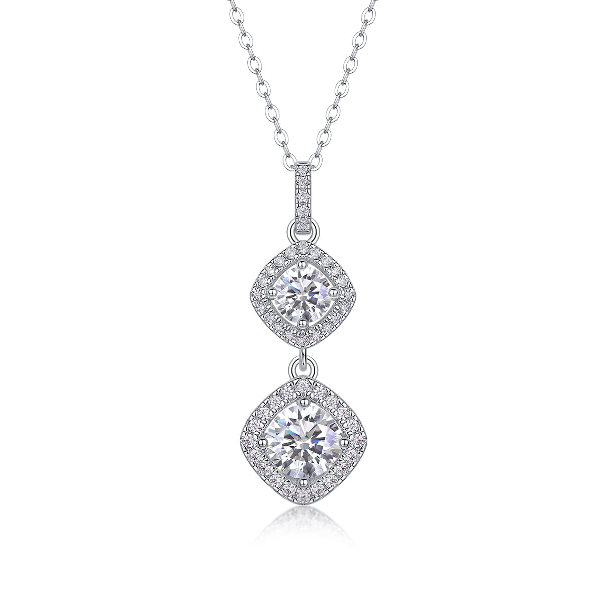 Double Halo Pendant