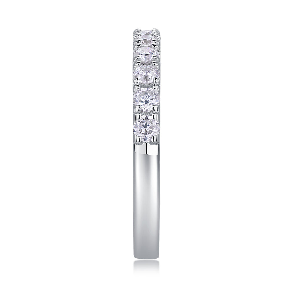 Parallel Pavé Ring