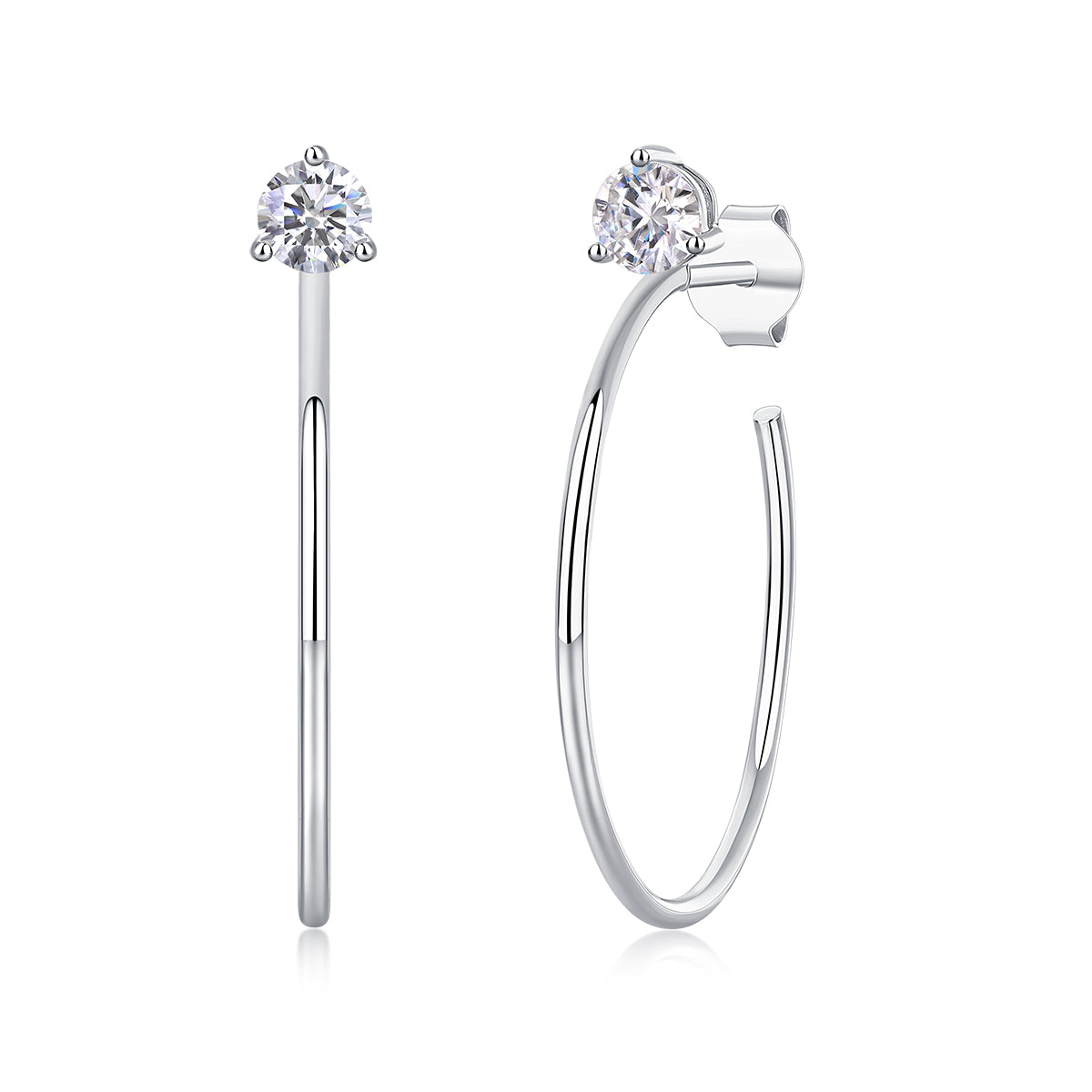 Open Arc Earrings