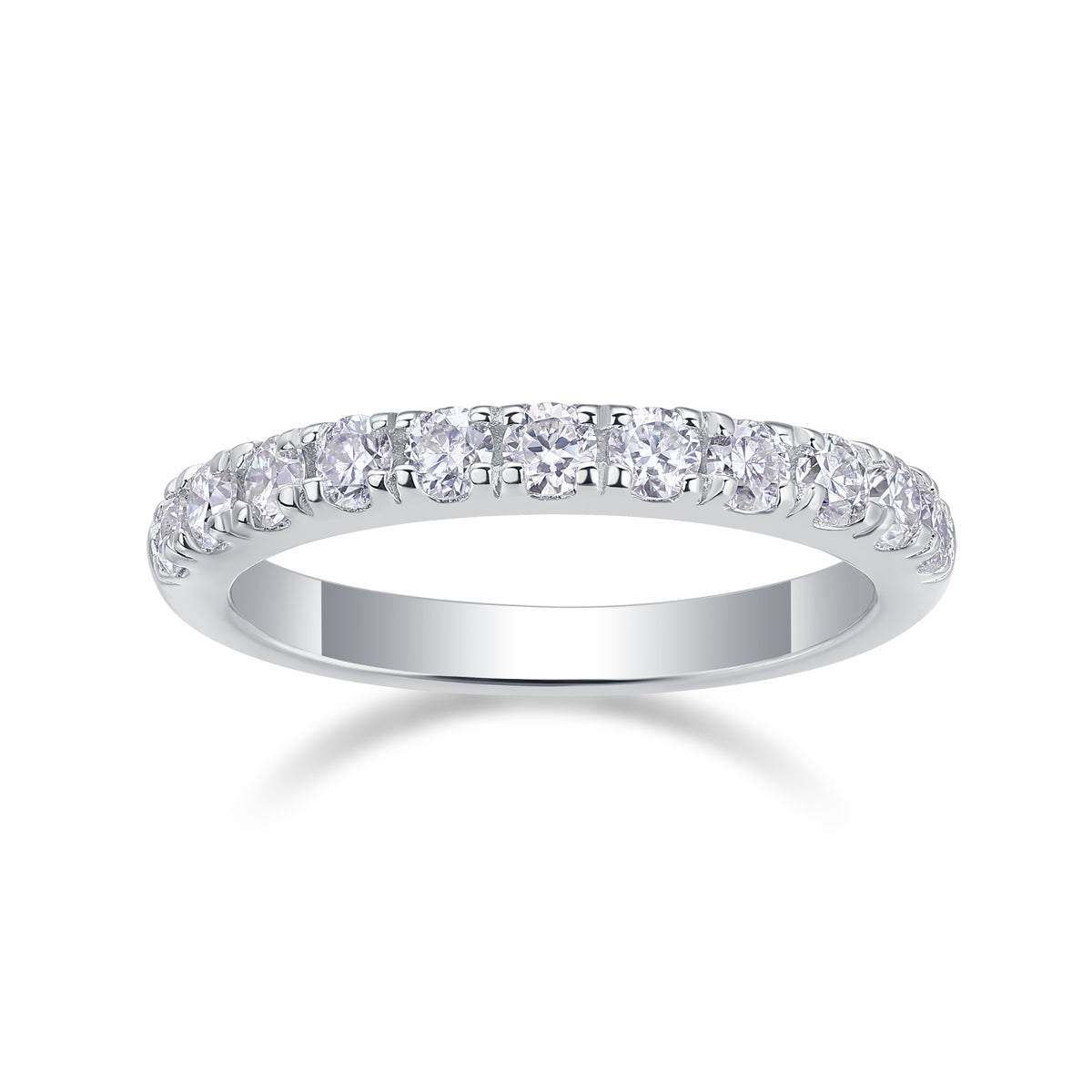 Parallel Pavé Ring