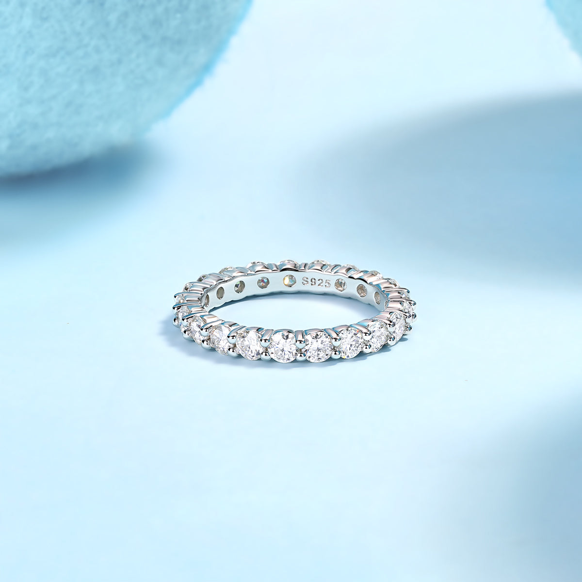 Eternity Band — Large Stones