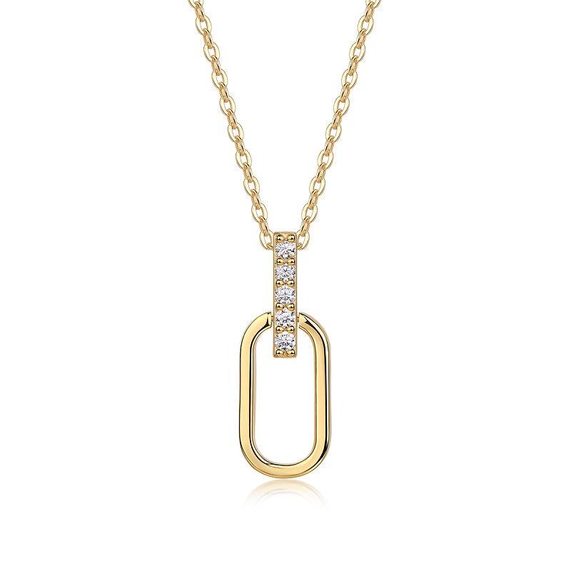 Pavé Link Pendant