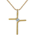 Slim Cross Pendant