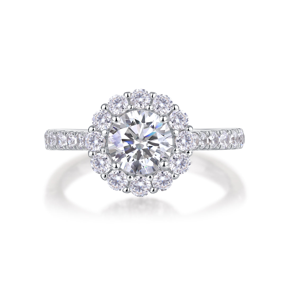Petal Halo Ring