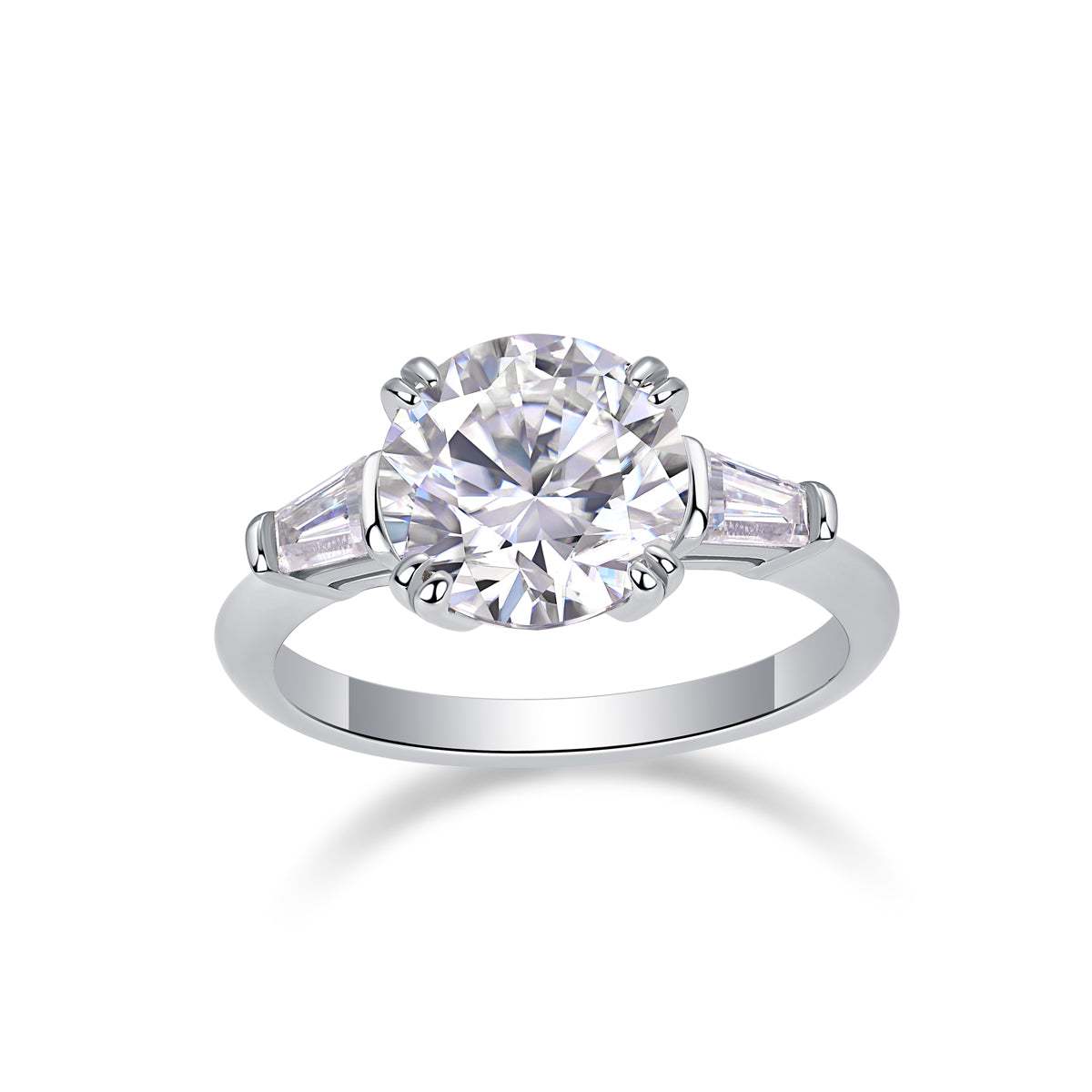 Step Solitaire Ring
