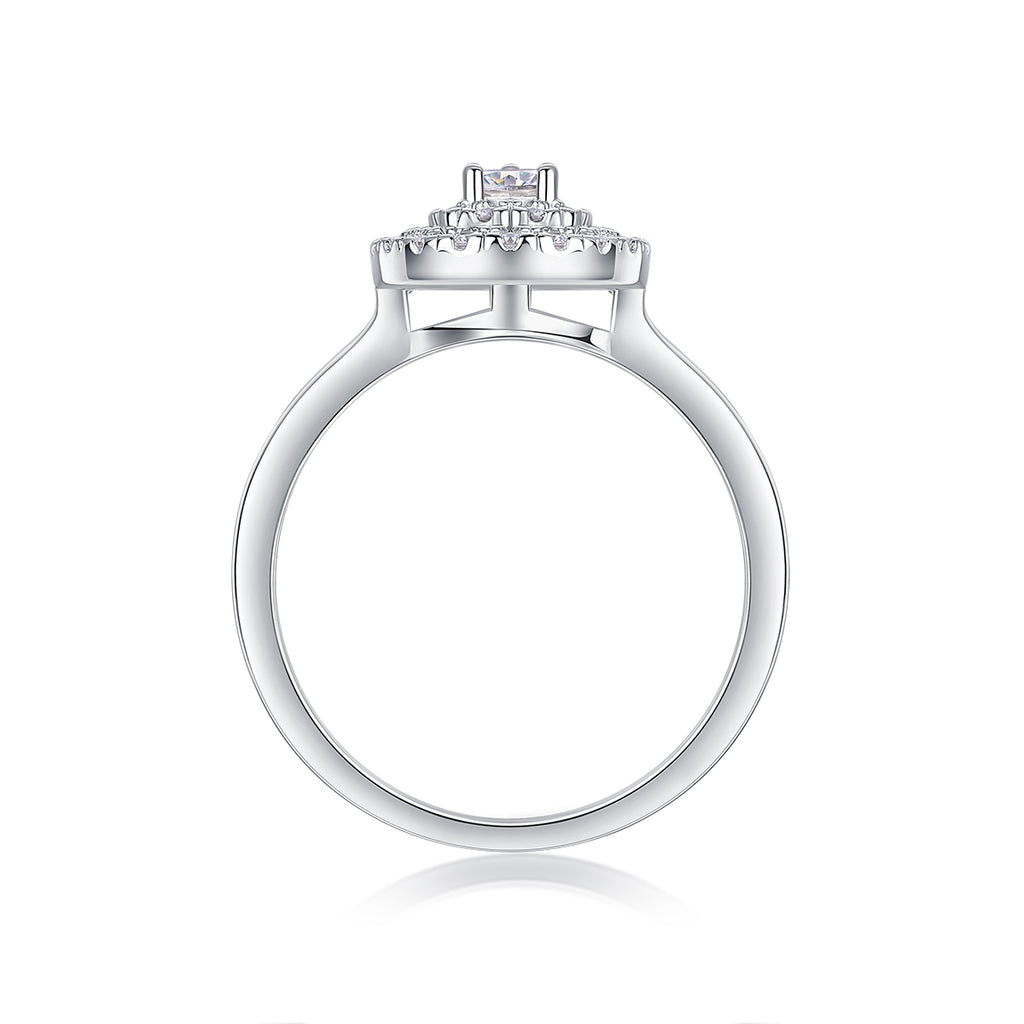 Pear Pavé Ring