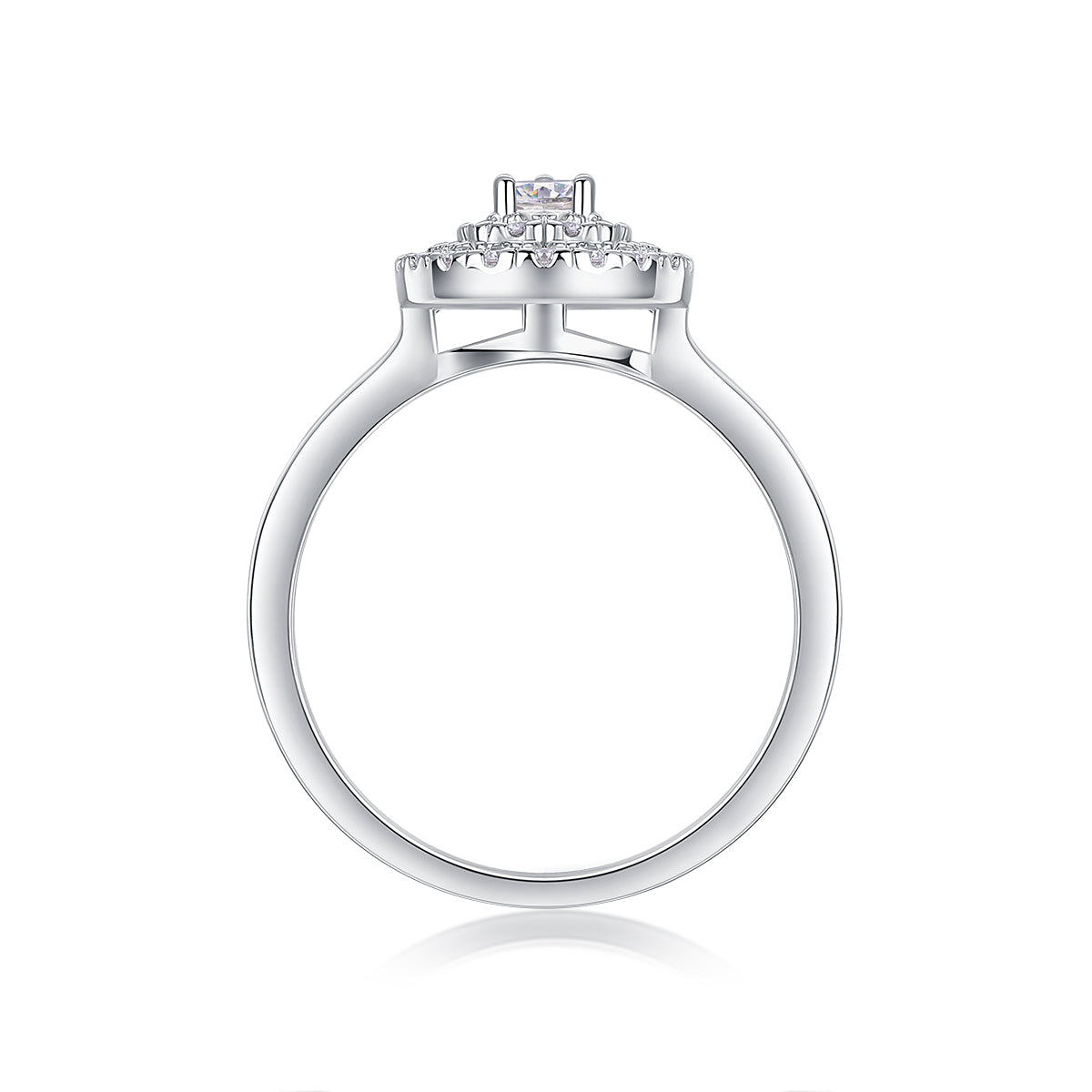 Pear Pavé Ring