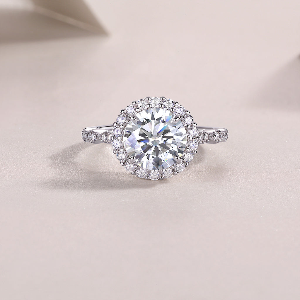 Starlight Solitaire Ring