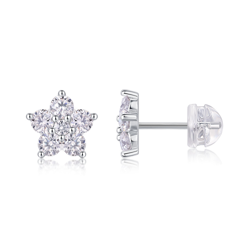 Paris Flower Studs
