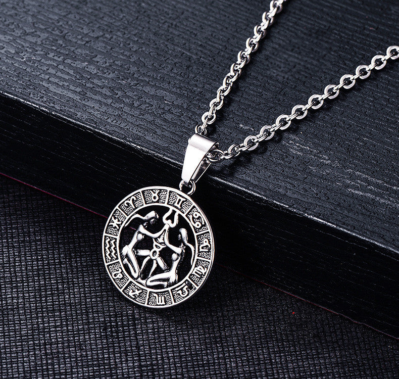 Zodiac Medallion Necklace