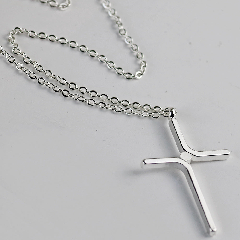 Slim Cross Pendant