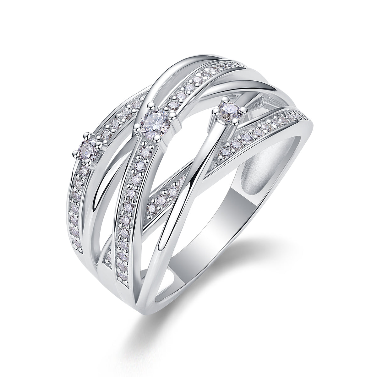Star Pavé Ring