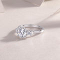 One-Carat Round Ring